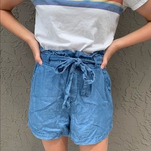 Denim Bag Shorts